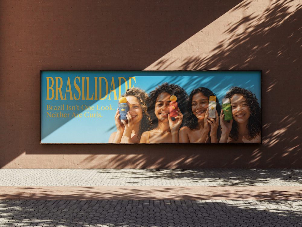 Brasilidade billboard ad mockup
