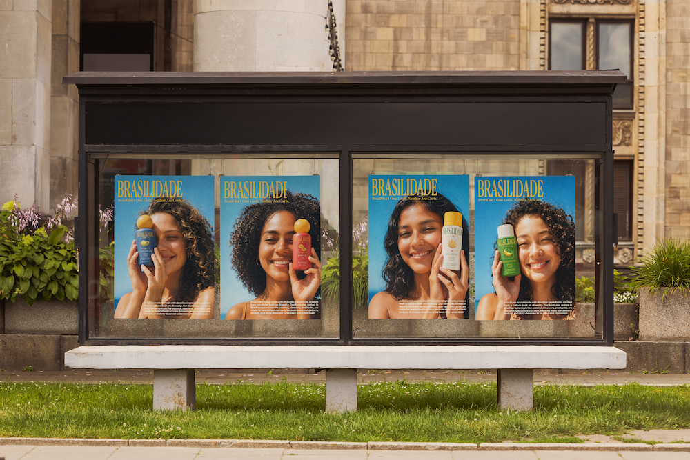 Brasilidade marketing posters mockup